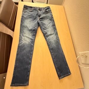 American Eagle Outfitters Dark Blue Skinny Jeans